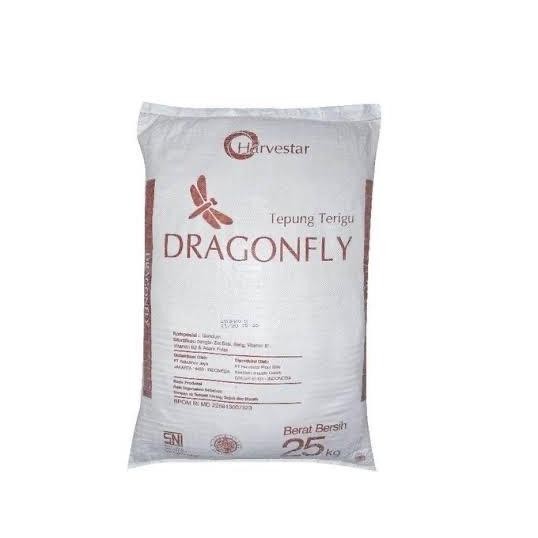

Grosir Tepung Terigu Dragonfly (1 Bal Isi 25 Kg)