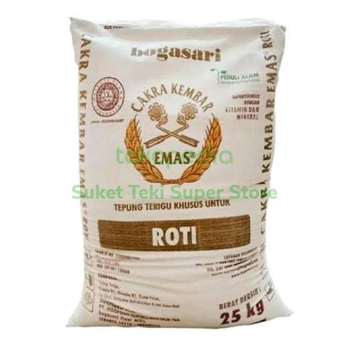 

Promo Terigu Cakra Kembar Emas 25Kg Karung