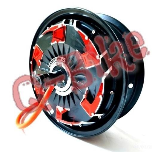 Dinamo Bldc Qs Motor 5000W R12 Inch Ebike Motor Listrik