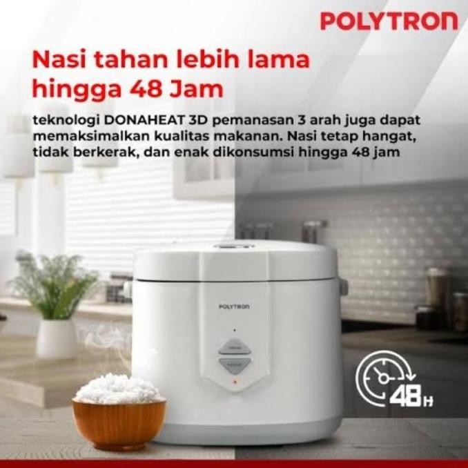 Promo Polytron Rice Cooker Donabe 2 Liter Prc 1201 / Rice Cooker Polytron Prc1201 / Magic Com Polytr