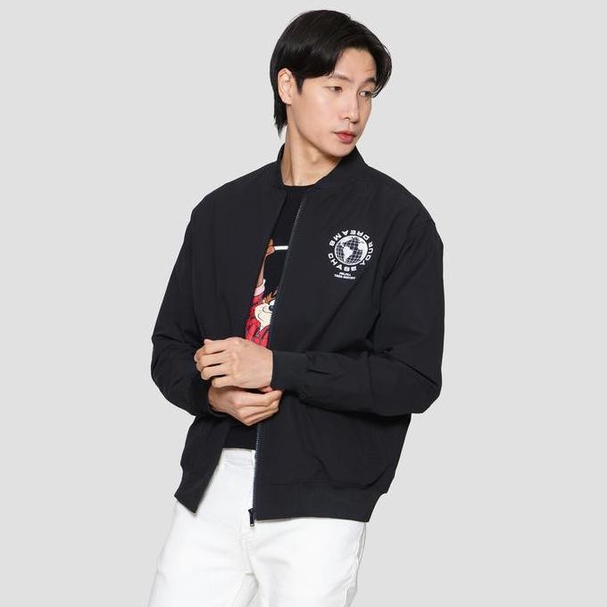 Murah Nevada Embro Zipper Jaket Pria 121383889