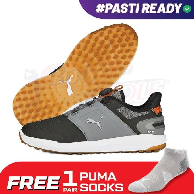 // Sepatu Golf Puma Ignite Elevate Disc Spikeless - Original