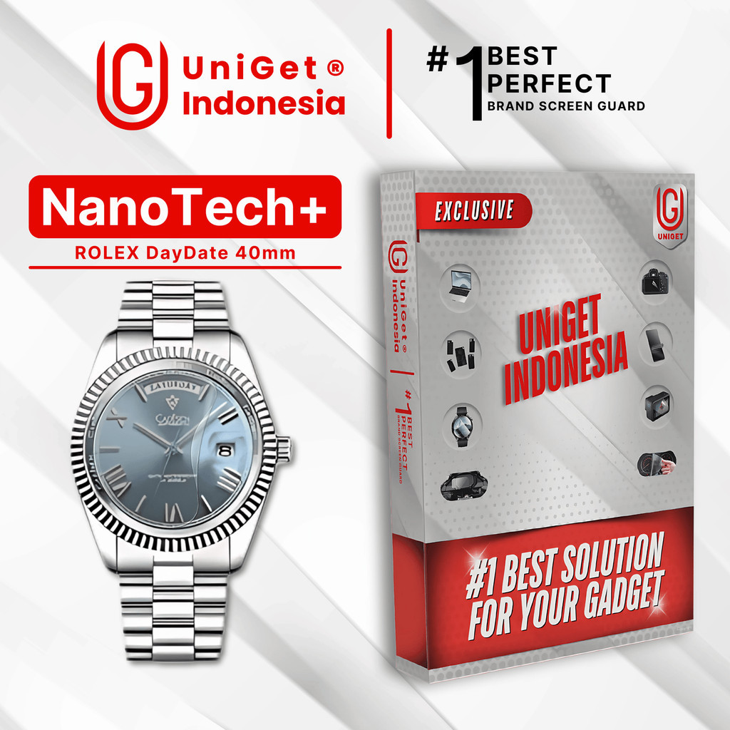 UniGet EPU BIO GENESIS Hydrogel for Rolex Day Date 40mm / Screen Guard (Nanotech+ 100% Recycle) Prem