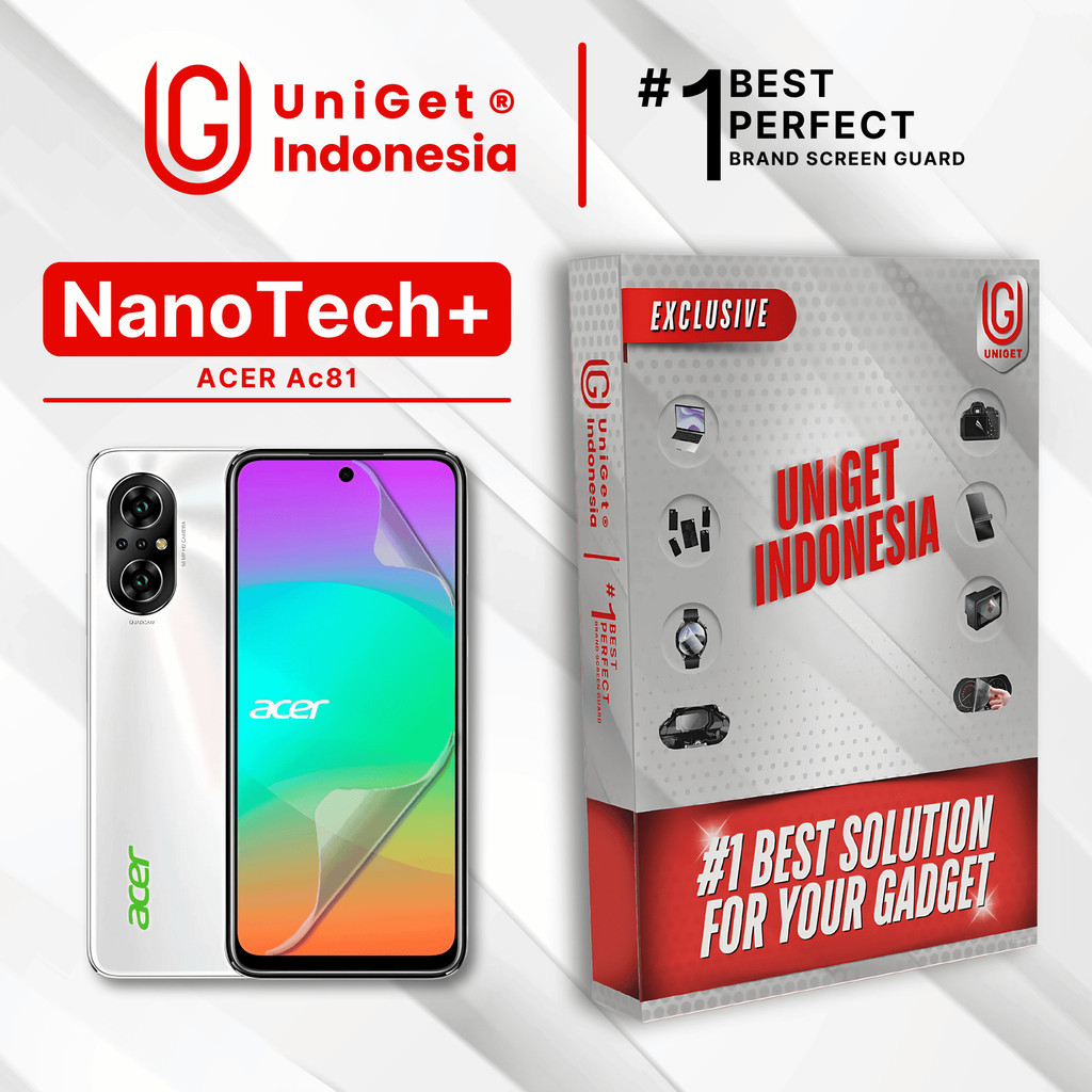 UniGet EPU BIO GENESIS Hydrogel for Acer AC81 / Screen Guard (Nanotech+ 100% Recycle) Premium Hidrog