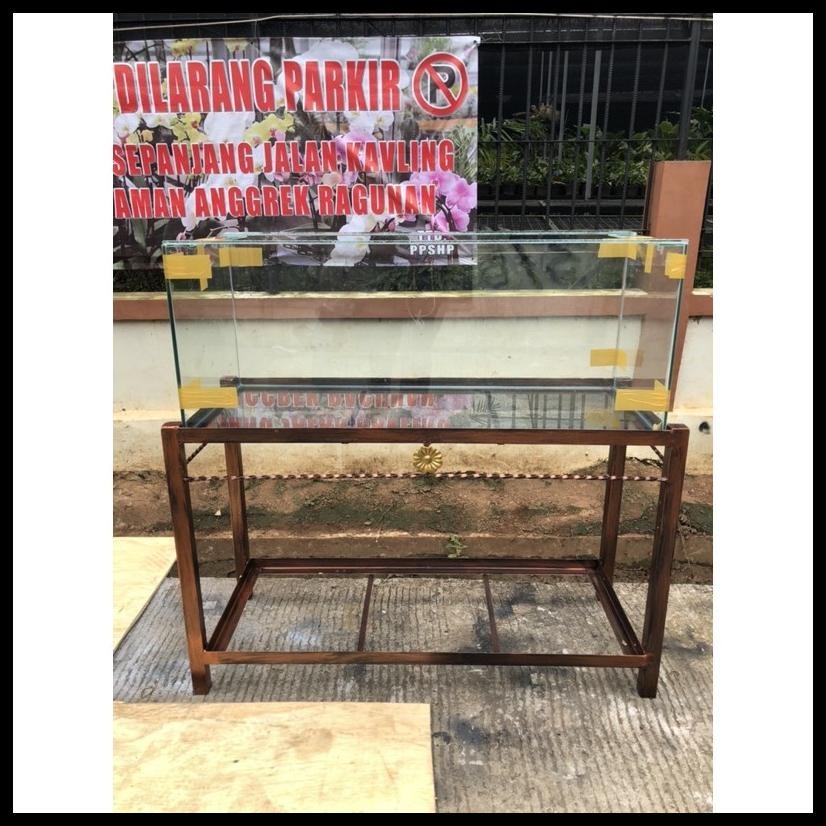 AQUARIUM SET RAK UKURAN 100X40X40CM