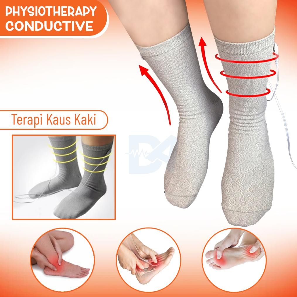 Terapi Kaos Kaki Konduktif   Physiotherapy Conductive  Alat Fisioterapi