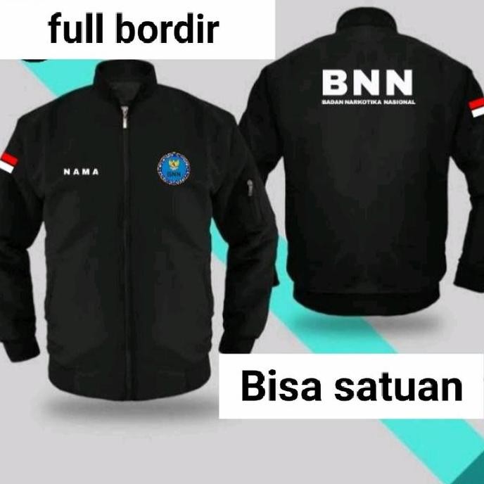 Promo Jaket Bomber Bnn Full Bordir Jaket Bnn