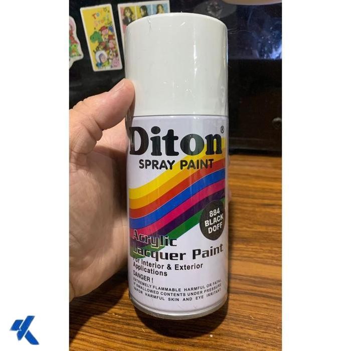 

PROMO MURAH CAT SEMPROT PILOX PILOK BLACK DOFF 300CC 884 DITON BARU ORI