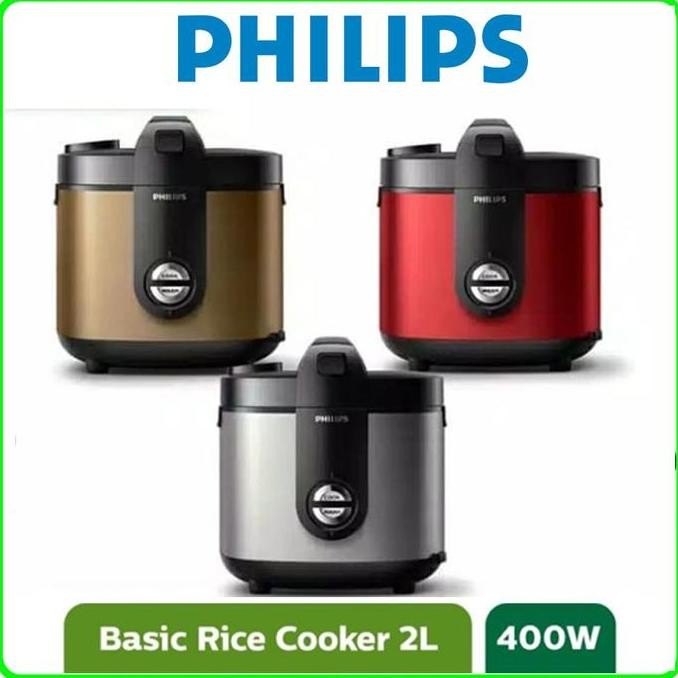 Promo Philips Hd3128/33 Rice Cooker 3In1 Kapasitas 2 Liter - Silver