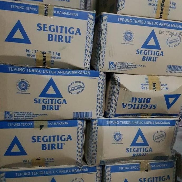 

Terlaris Tepung Segitiga Biru 1Kg Dus @Isi12