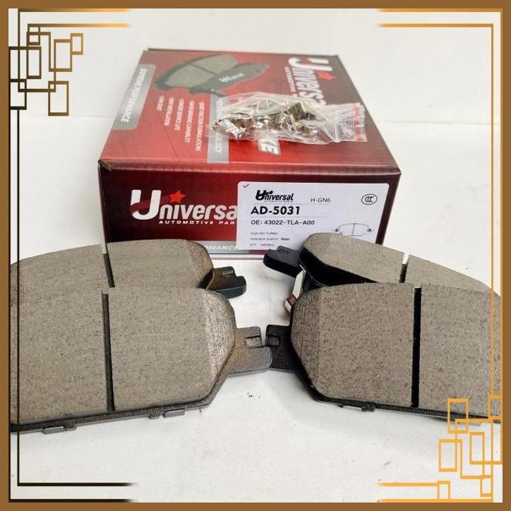 [LMM] BRAKE PAD REAR KAMPAS REM BELAKANG HONDA 43022-TLA-A00 HONDA CRV TURBO IMPORT