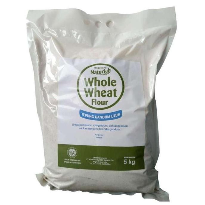 

Terlaris Naturich Whole Wheat Flour 5Kg