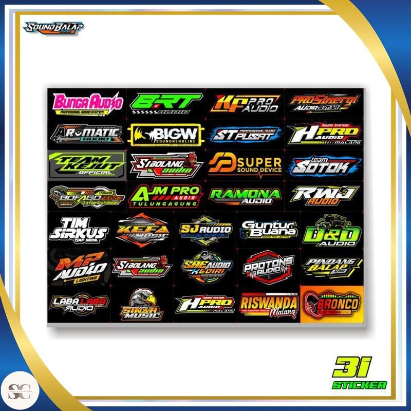 

[Termurah] Sale Stiker Sound System Vynil Doff Jeruk Anti Air - Isi 28/25/26/31/32 - Brewog Brengos K5 Maximal Hrj Riswanda Katun Cotton Combed 30S Fashion Distro Premium Hu08