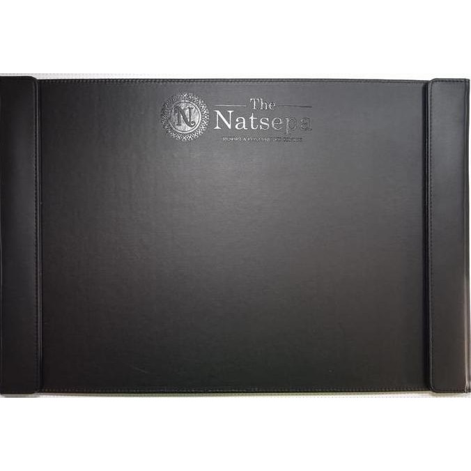 Grosir Writing Sign Pad Hotel Reception Dengan Embossed Logo