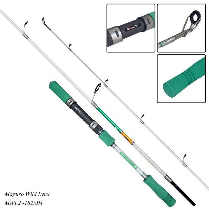 

Terlaris Joran Maguro Wild Lynx | Ring Fuji | 182 213Cm | 10 S/D 25Lbs | Casting Popping Dasaran ~ Indonesia Memancing