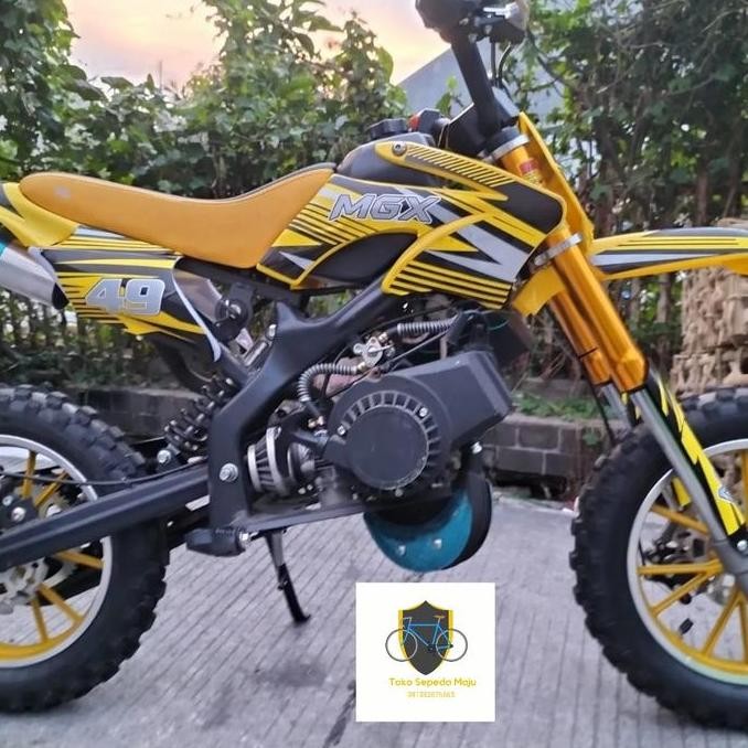 Sale | Motor Bensin Mini Trail Anak Pcmoto Mgx D7-05 Doble Stater 50Cc