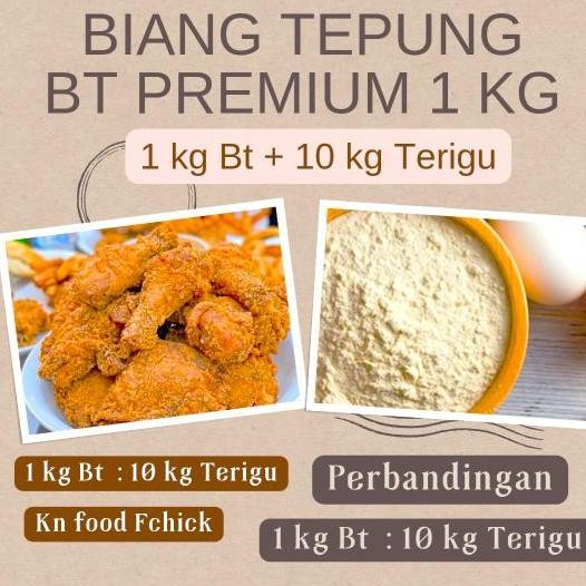 

Terlaris Biang Tepung Ayam Premium 1000 Gram - Bumbu Tepung Ayam Fried Chicken