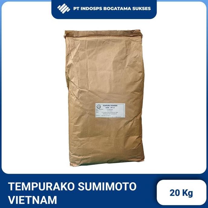 

Terlaris Sumimoto Tempurako Tepung Vietnam | Tepung Tempurako Halal 20Kg