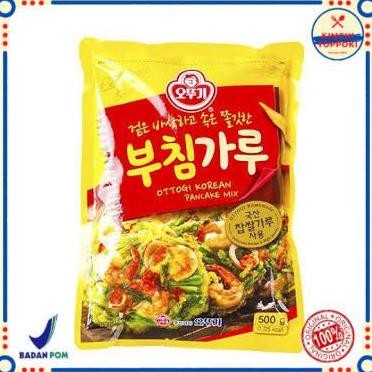 

Terlaris 500Gr Ottogi Korean Pancake Mix Tepung Pajeon Martabak Korea