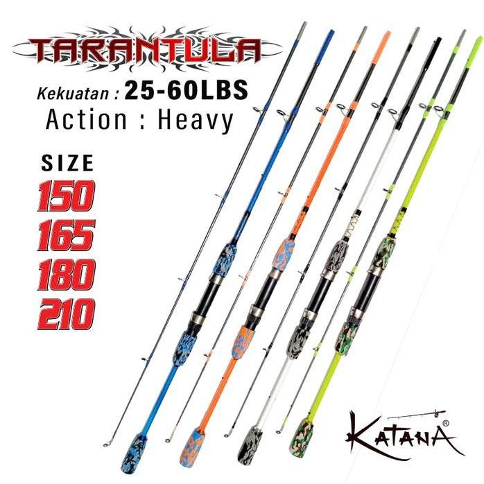 

Terlaris Joran Fiber Tarantula 150-210 Cm Japan Style High Quality Kuat Murah
