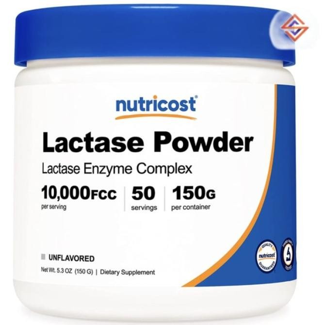 

Nutricost Lactase Enzyme Powder 150G Lactase Enzyme Complex Original Produk