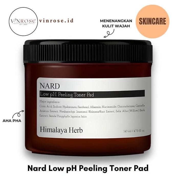 Bouquet Garni Nard Low Ph Peeling Toner Pad Korea/ Skincare