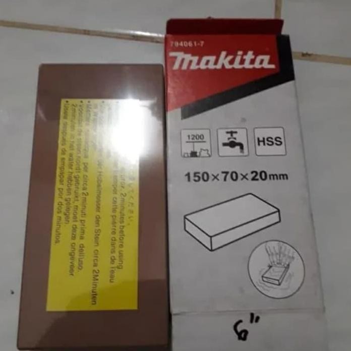 

Terlaris (Ljt)Makita Batu Asah Original 150 X 70 X 20