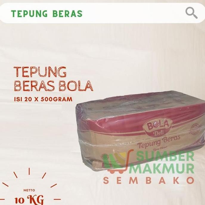 

Terlaris Tepung Beras Bola Paket Hemat / Per Dus [Gojek / Grab Only]