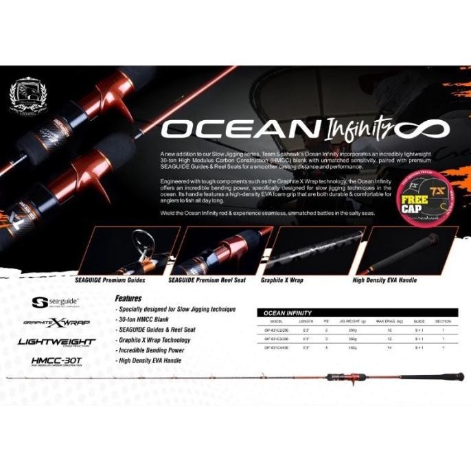 

Terlaris Joran Pancing Ocean Infinity Slow Jigging One Piece