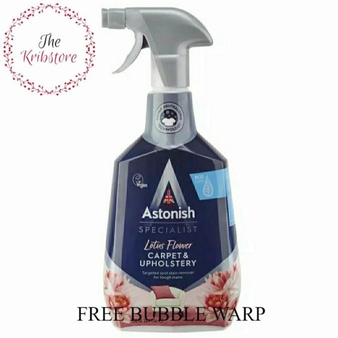 

Terlaris Astonish Lotus Flower Carpet Cairan Pembersih Kain Karpet Sofa 750 Ml