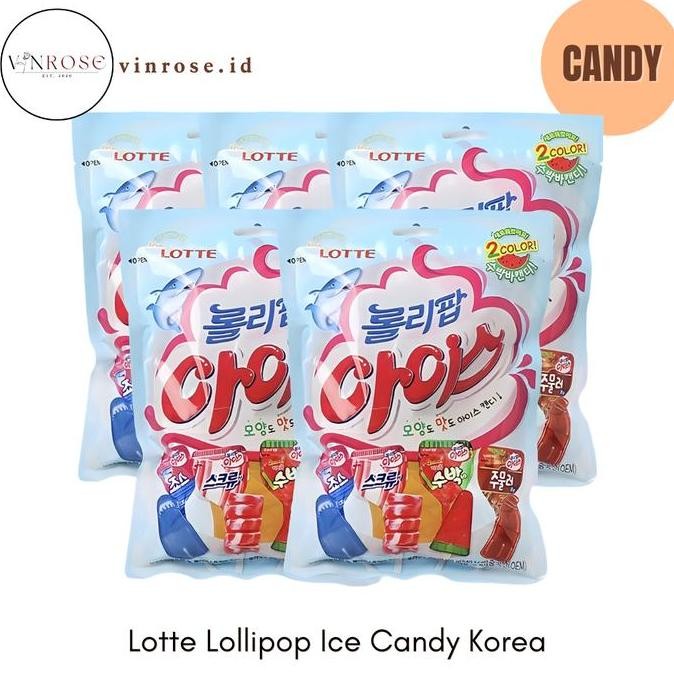 

Lotte Lolli Pop Ice Candy/ Lollipop Permen