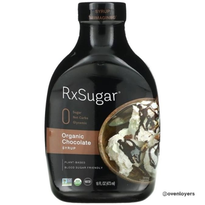 

Rxsugar Organic Chocolate Syrup 473Ml