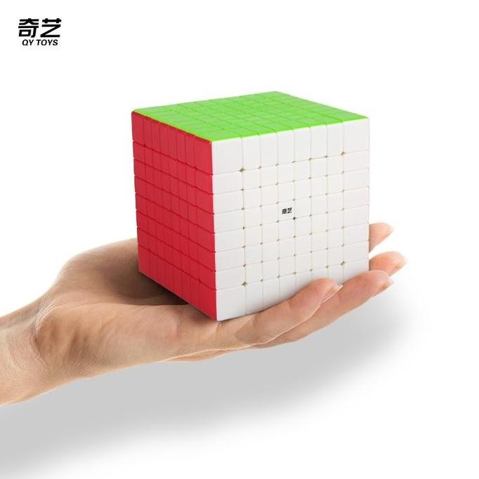 ready Maguc Cube 8x8 QiYi 8x8 Cube Original Stickerless Puzzle Kubus 8x8x8 Qi Yi murah