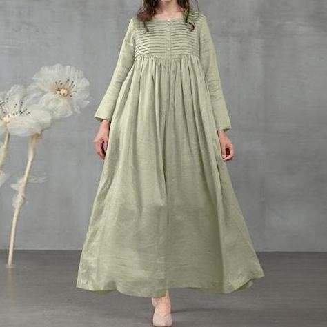 BAJU MAXI DRESS GAMIS WANITA MUSLIM TERBARU FASHION KOREA