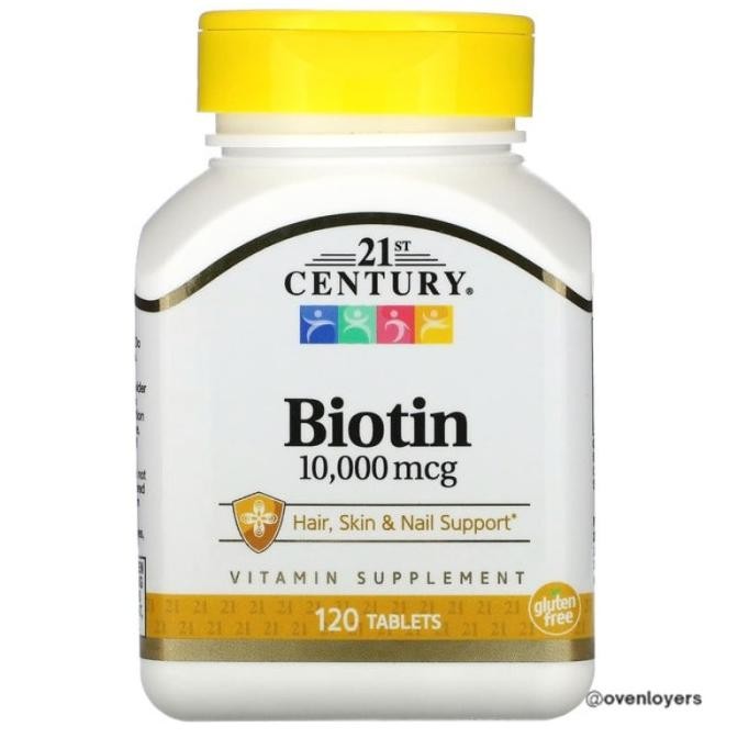 21St Century Biotin 10000 Mcg 120 Tablets