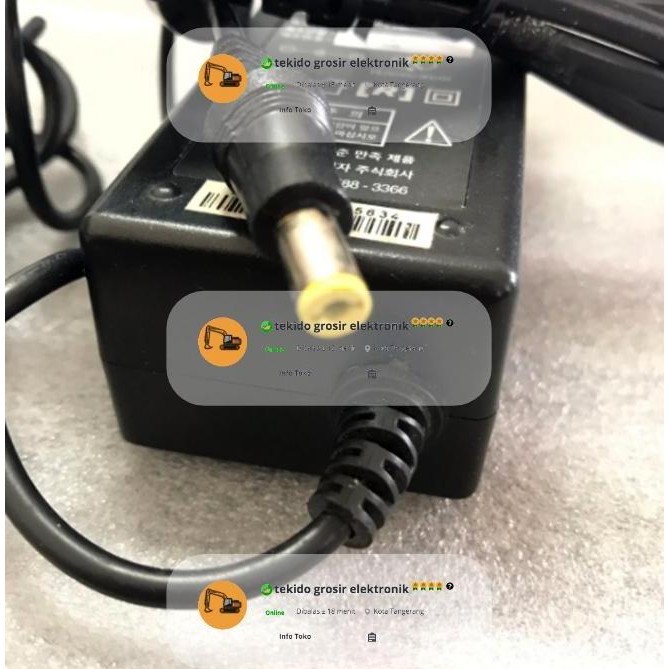 ADAPTOR 12V 5A / ADAPTOR SAMSUNG 5A 12V murah