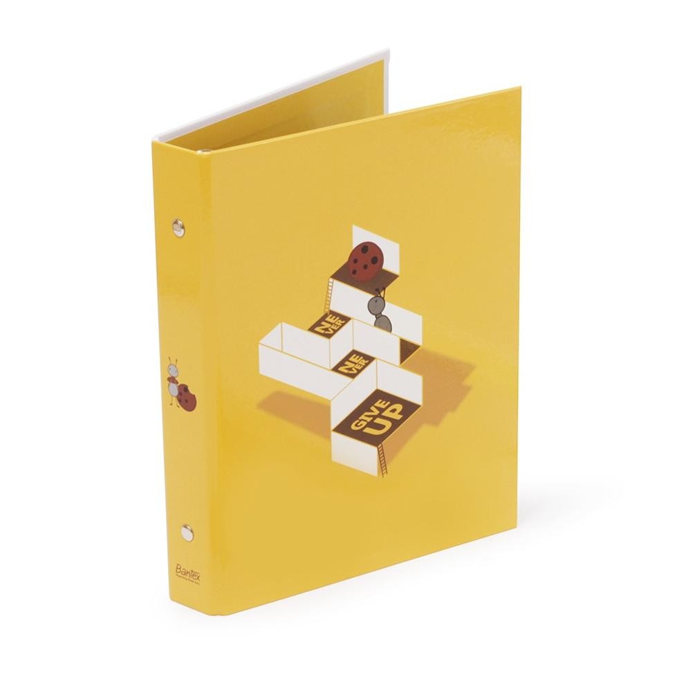 

LINDU Bantex Multiring Binder B5 Never Give Up 26 Ring 25mm #1328 46