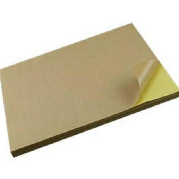 

KA 20 Lembar Stiker Kraft Samson A4