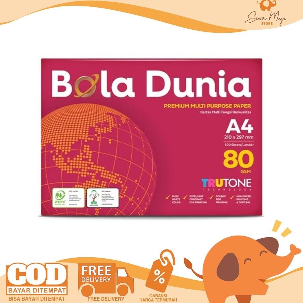 

Re-65 Sale Gtu-712 Bola Dunia Kertas Print/Fotocopy A4 80Gr Terlaris Termurah Re-65