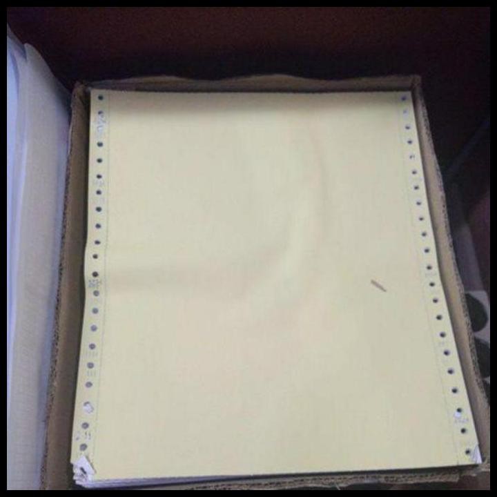

Terlaris Continuous Form 9.5 X 11 3 Ply Ncr (Bisa Request Bagi 2) Good Quality