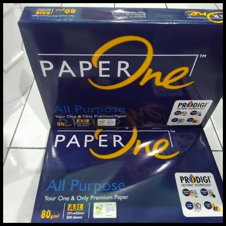 

Terlaris Kertas Hvs Merk Paper One A3 80 Gr Good Quality