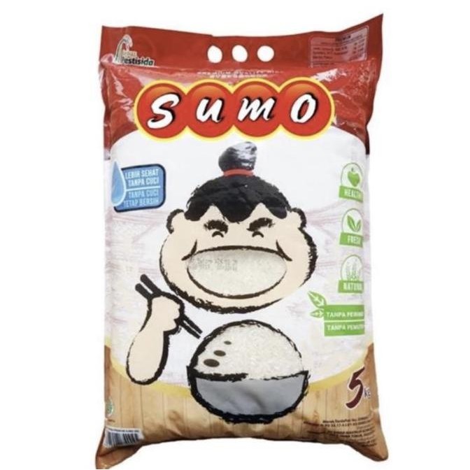 

Terlaris Beras Sumo Premium Kemasan Merah 5Kg Ready Stok