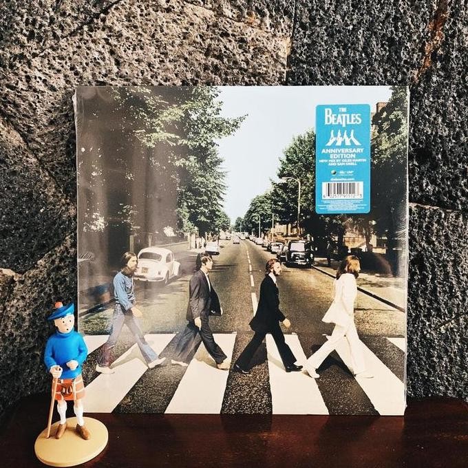 PIRINGAN HITAM / VINYL / LP BEATLES - ABBEY ROAD ORIGINAL DAN TERPERCAYA