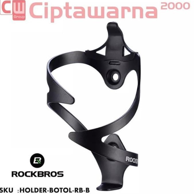 %%%%] Rockbros Holder Bilateral Botol Minum Sepeda Aluminium - Tempat Botol