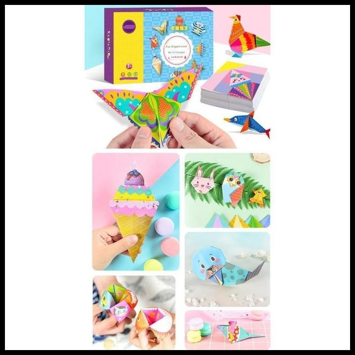 

Terlaris Mainan Origami Anak, Mainan Origami Lipat Kertas Dengan Petunjuk-Baru Good Quality