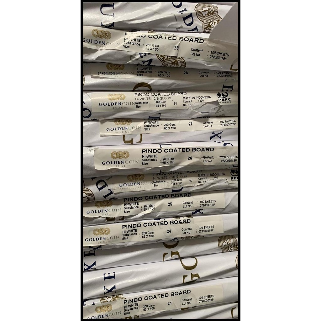 Terlaris Art Carton / Art Paper 260 Gsm Ukuran A3/A3+ Isi 50 Lembar Good Quality