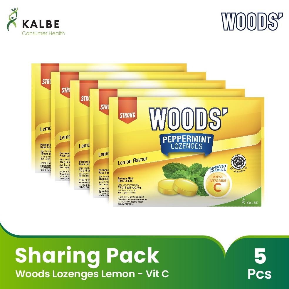 

Sharing Pack Woods Lozenges 5 Pack @ 15gr