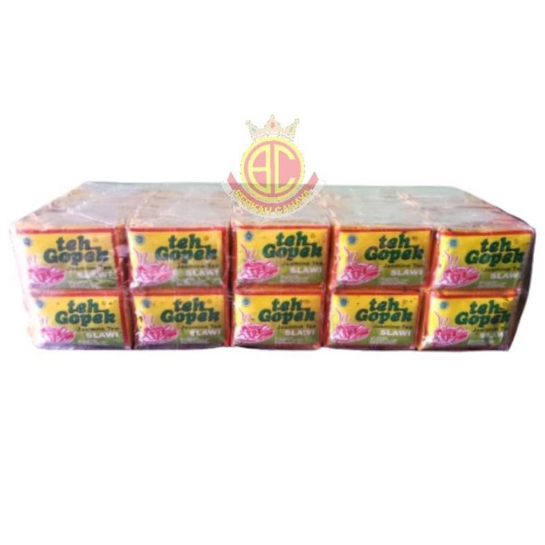 

Paling dicari Teh Gopek Super Premium Slawi Tegal Isi 50 Pcs