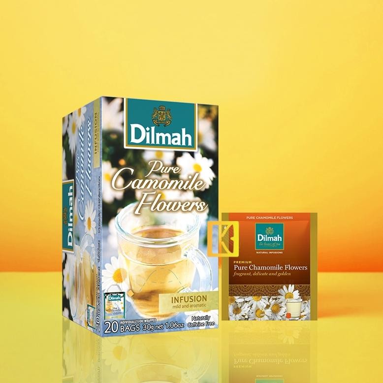 

Paling dicari Dilmah Pure Camomile Flower Tea Teh Celup Tanpa Kafein