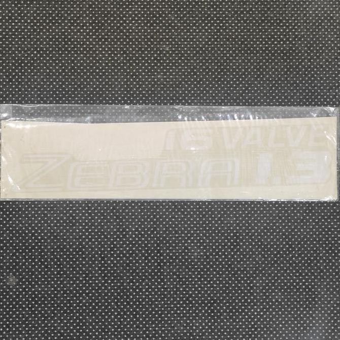 Sticker Stiker 16Valve Zebra 1.3 Di Bawah Kaca Depan + Di Pintu 2Pc Harga Bersaing